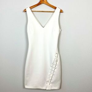 White Cocktail Dress - GUESS